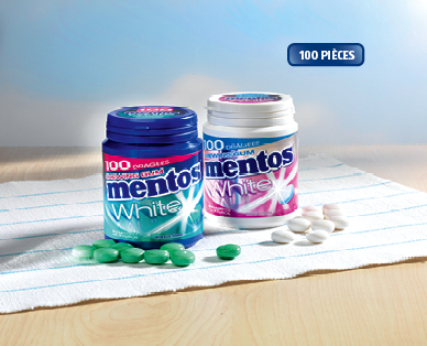 Chewing-gum White MENTOS(R)