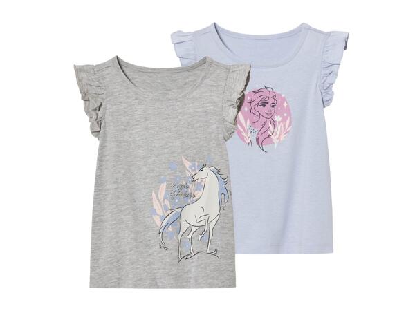Girls' t-shirts, 2 pieces "Disney"