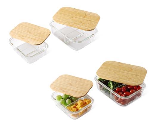 Crofton 
 Divided Glass Food Storage