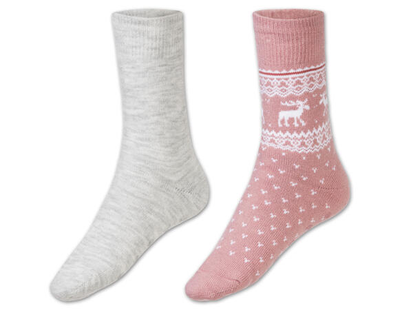 Damen Thermo-Socken, 2 Paar