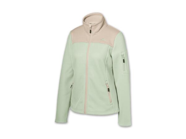 Damen/Herren Strickfleecejacke