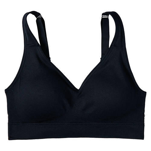 Ladies Seamless Bra - Black, XL