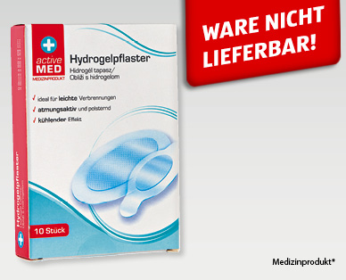 ACTIVE MED Hydrogelpflaster