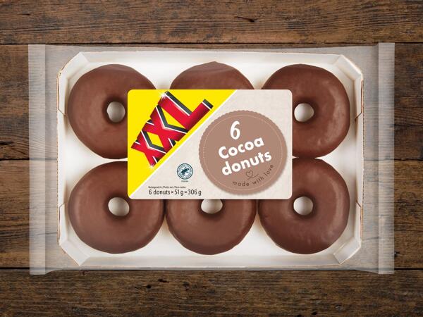 Donuts au chocolat XXL