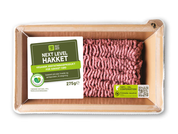 Vegansk burger eller hakket