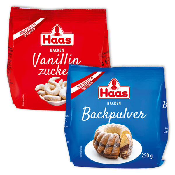 Vanillinzucker / Backpulver