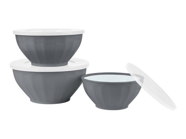 Silvercrest Grey Bowl Set - Set of 3