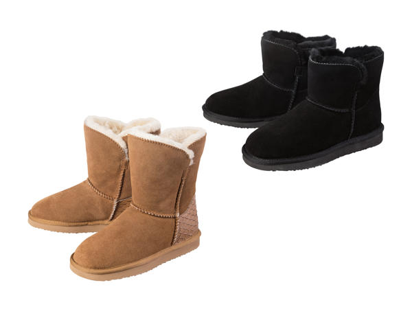 Bottines en peau de mouton