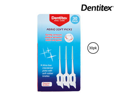 Dentitex Interdental Perio Soft Picks 30pk or Interdental Brushes 15pk