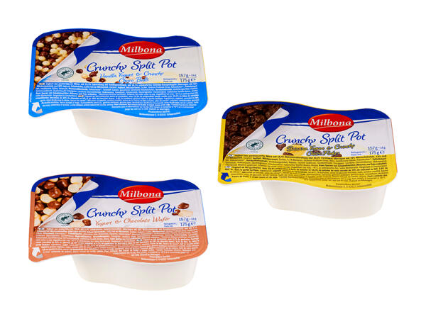 Yogourt à deux compartiments