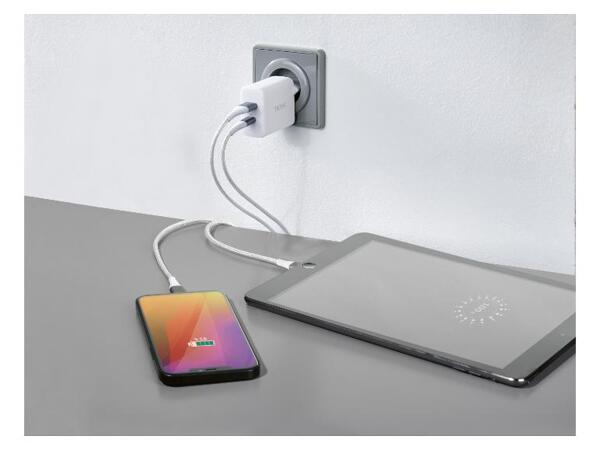 Duální USB nabíječka, 35 W