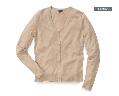 Ladies Merino Silk Cardigan
