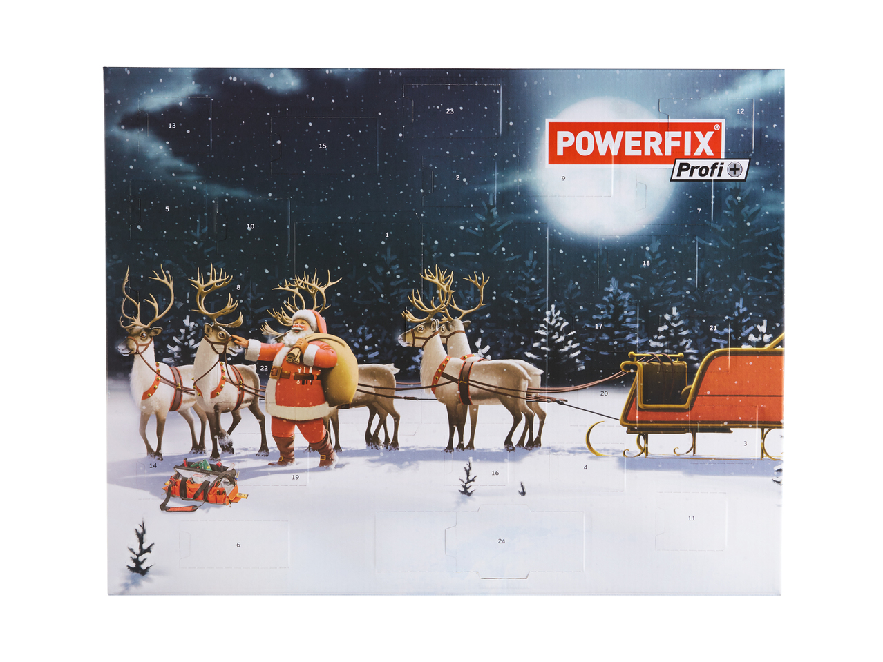 POWERFIX(R) Julekalender-værktøjssæt