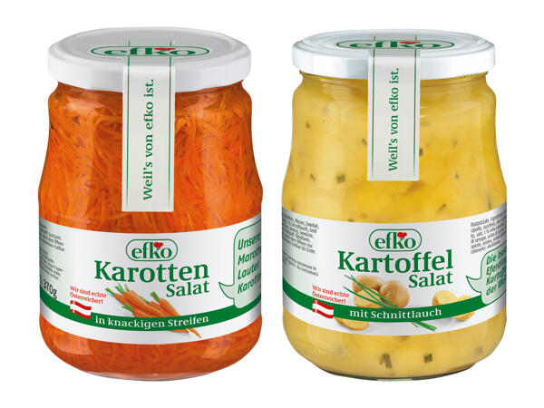Efko Kartoffelsalat oder Karottensalat