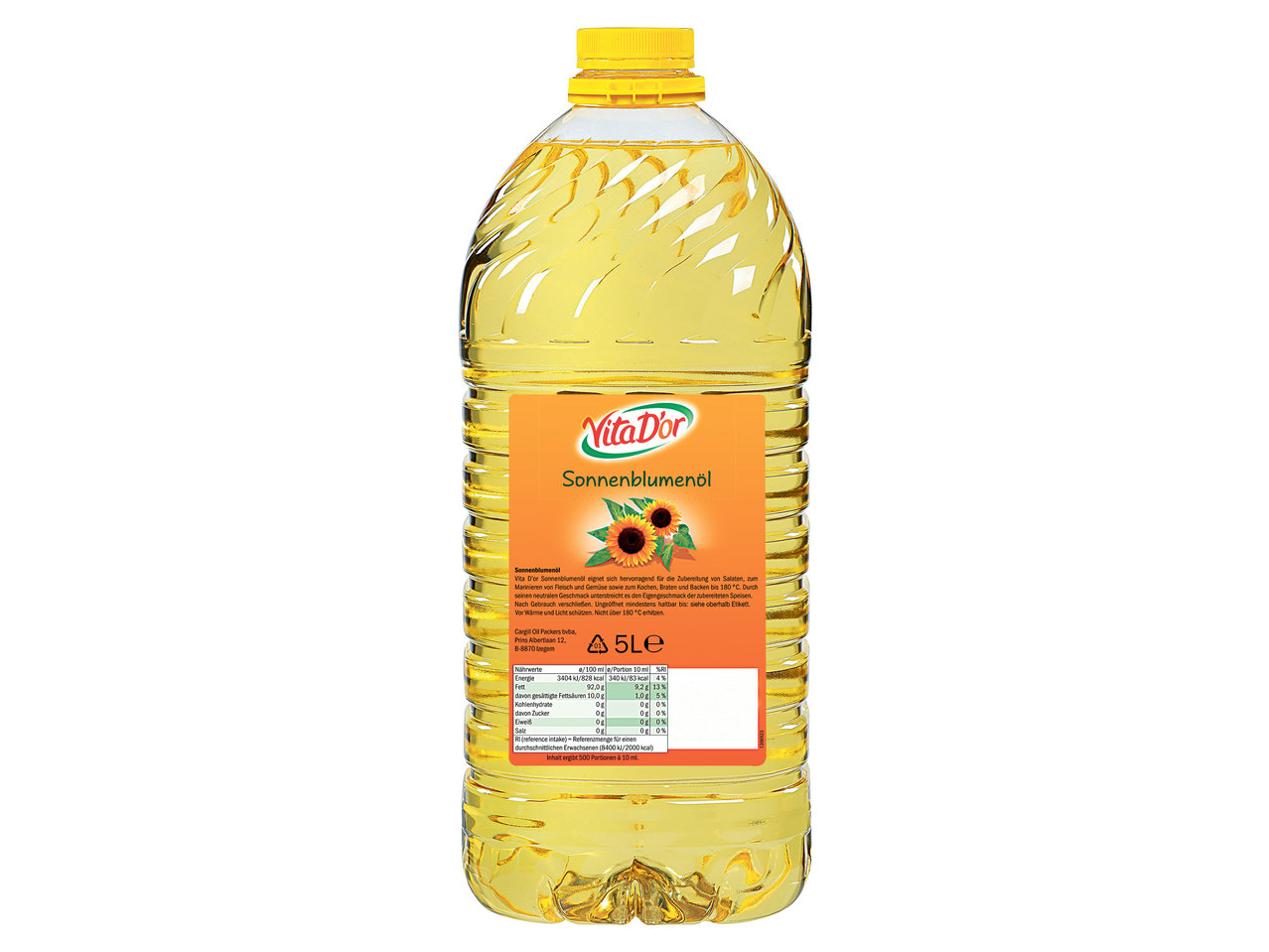 VITA D`OR Sonnenblumenöl