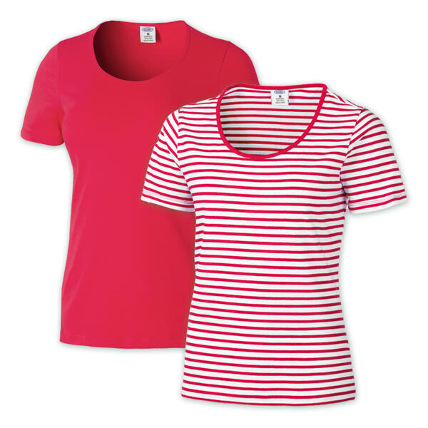 Modisches T-Shirt 2er-Pack