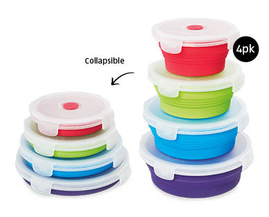 Collapsible Food Containers