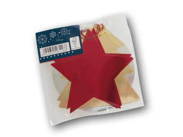 Christmas Foil Tags