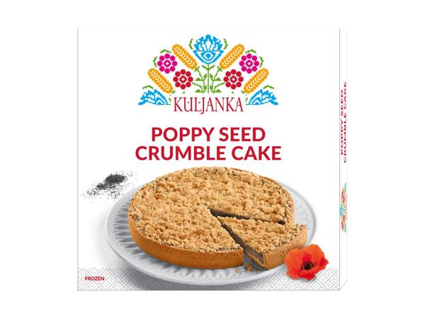 Poppyseed Crumble Cake
