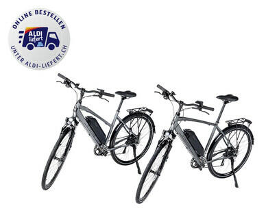 DAMEN UND HERREN-E-TREKKINGBIKE 28"