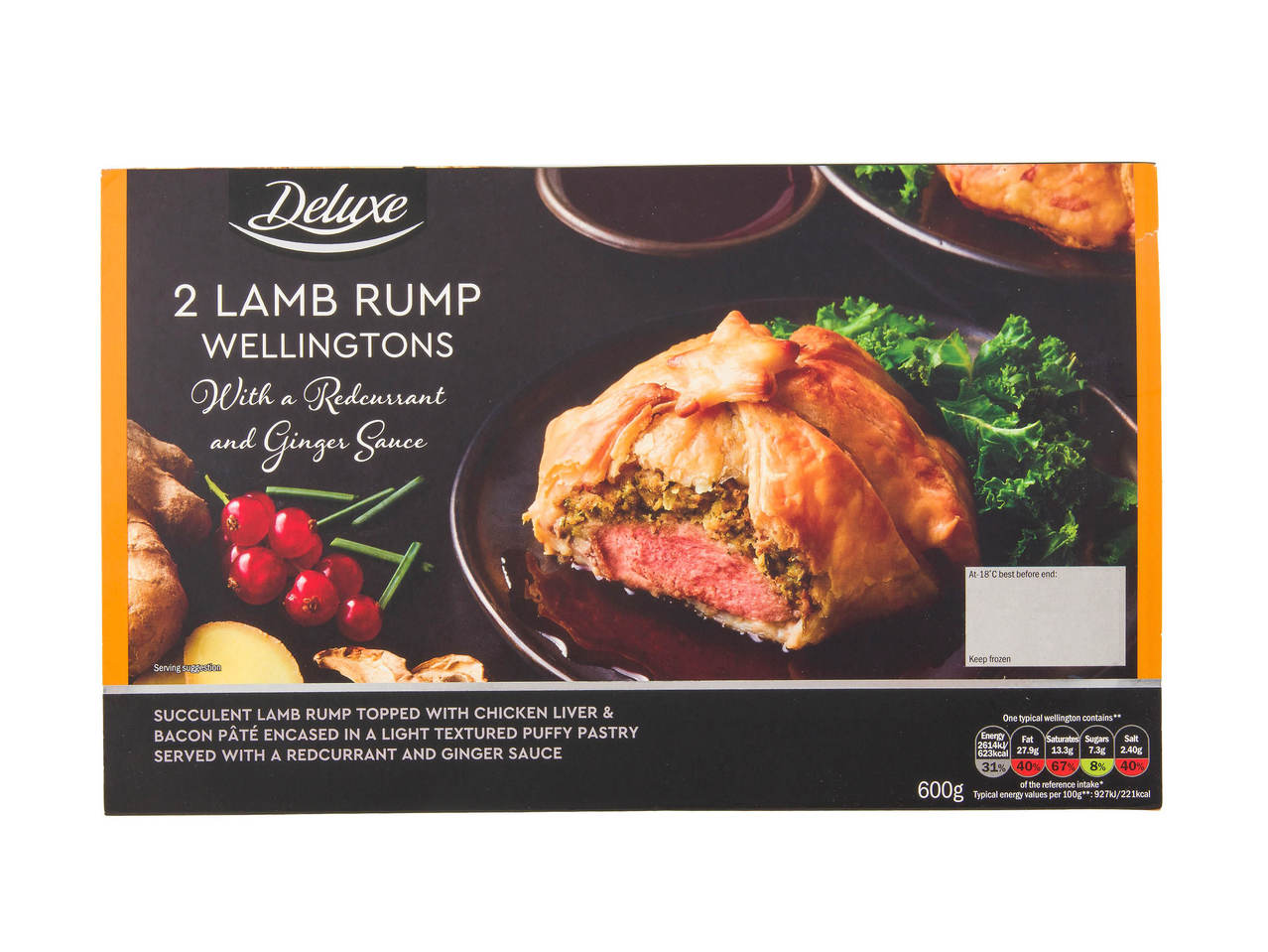 Deluxe 2 Lamb Wellingtons