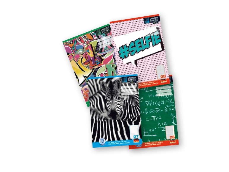 UNITED OFFICE A4 School Exercise Books