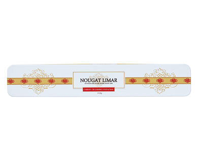 Nougat Limar Tin 150g – Cherry Cranberry Pistachio