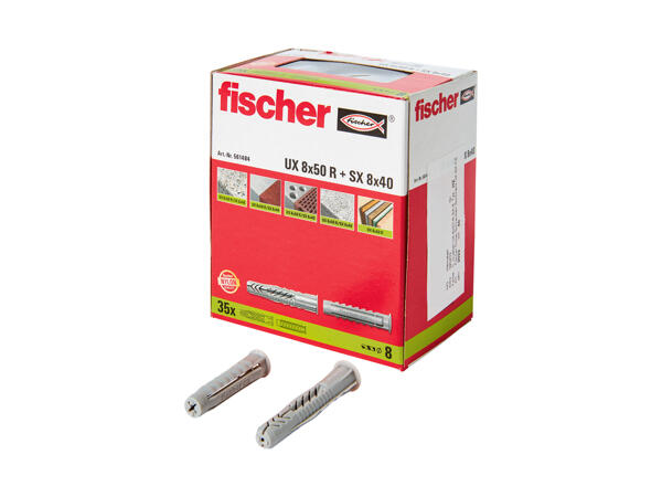 Screw and Wall Plug Set or Wall Plug Set