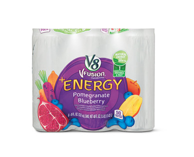 Campbell's V8 Fusion + Energy