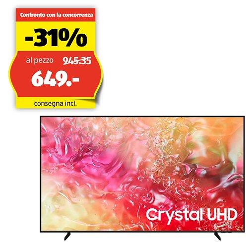 TV SAMSUNG UE70DU7190 UXXN 70", 3840 x 2160 (Ultra HD 4K), LED-LCD