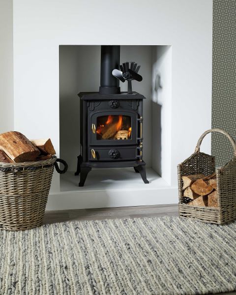 Easy Home Square Log Wicker Basket