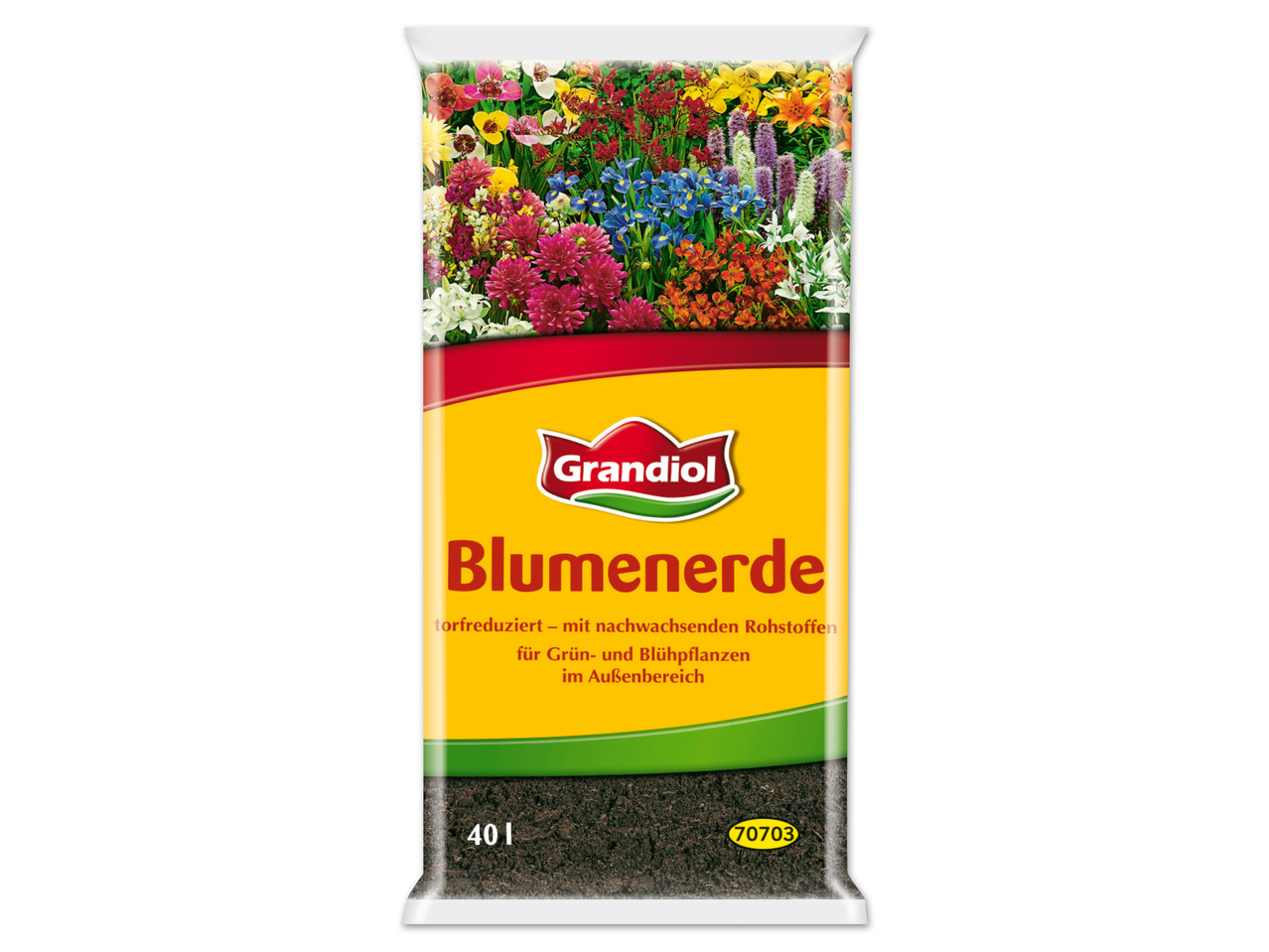 Blumenerde torfreduziert