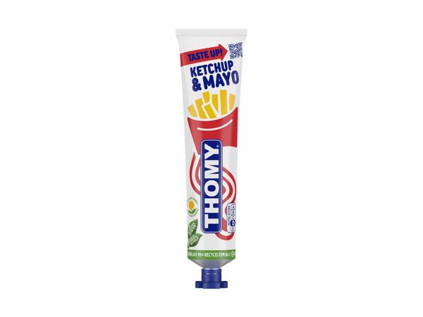 Thomy Ketchup & Mayo (rouge-blanc)