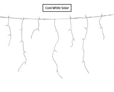 500pk LED Solar or Low Voltage Icicle Lights