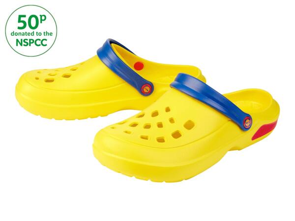 Adults' Yellow Lidl Clogs