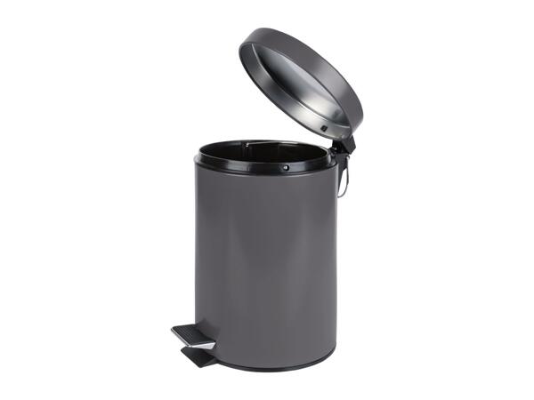 Livarno Home Grey Pedal Bin