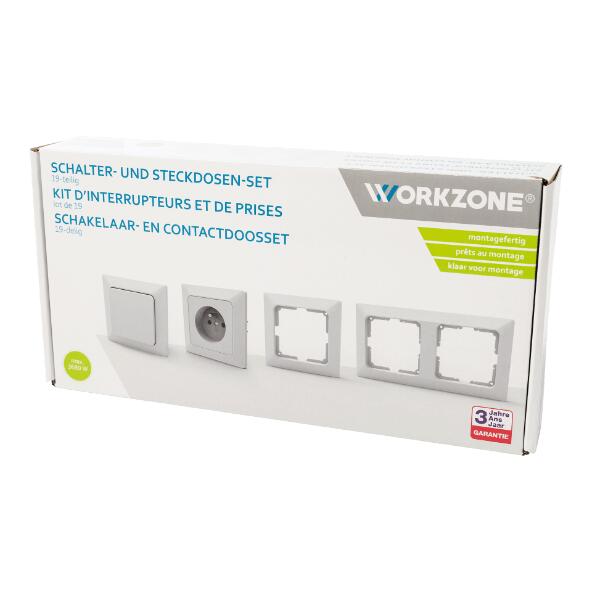 WORKZONE(R) Schakelaar en/of contactdoos