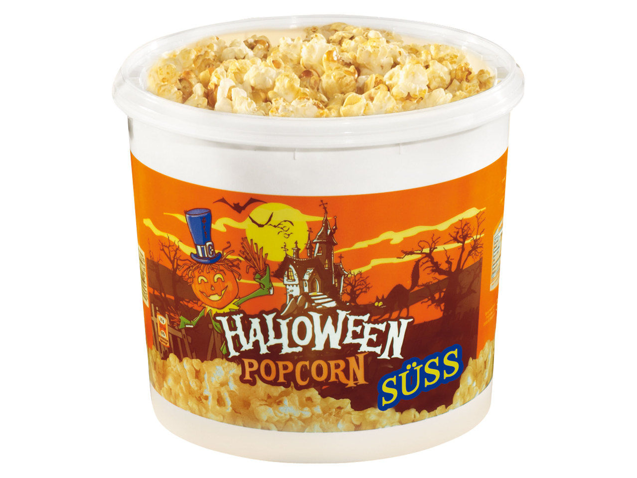Popcorn im Kübel