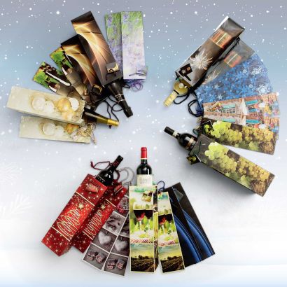 Poches pour bouteille, 8 pcs