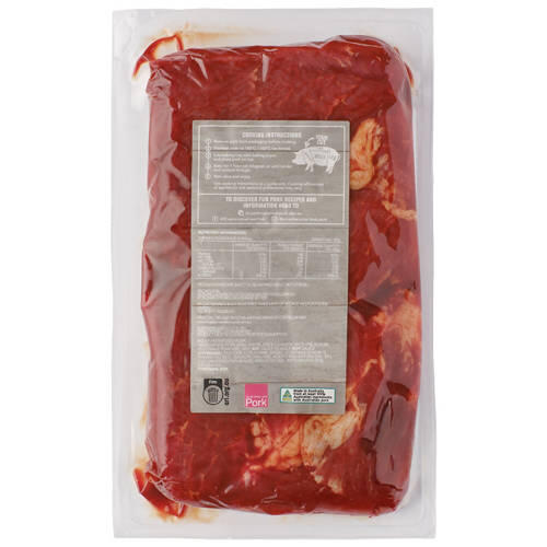 Chinese Style Sticky BBQ Butterflied Scotch Pork