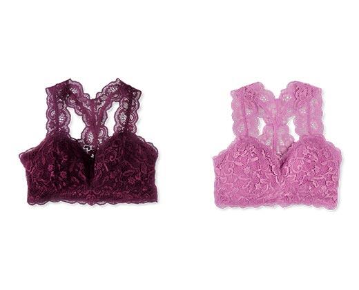 Serra 
 Ladies' 2-Pack Lace Bralettes