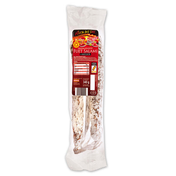 Original spanische Fuet Salami