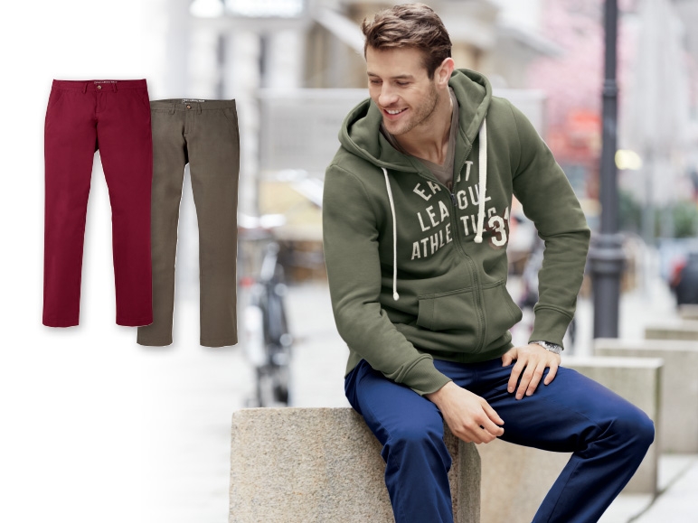 LIVERGY Men's Twill Trousers