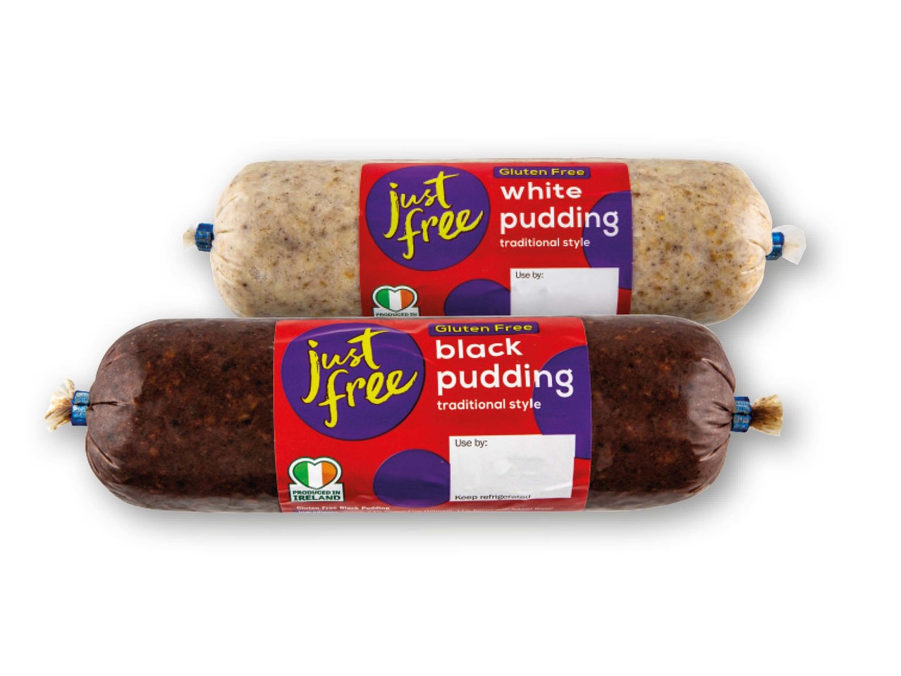 Just Free GLUTEN FREE BLACK/WHITE PUDDINGS