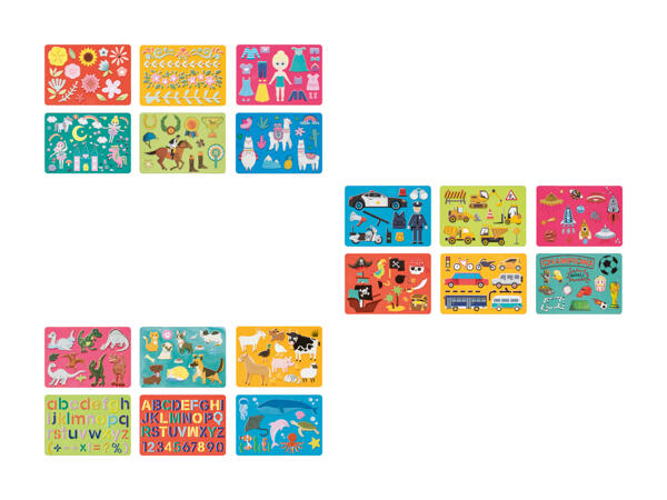 Set de chablons, 6 pièces