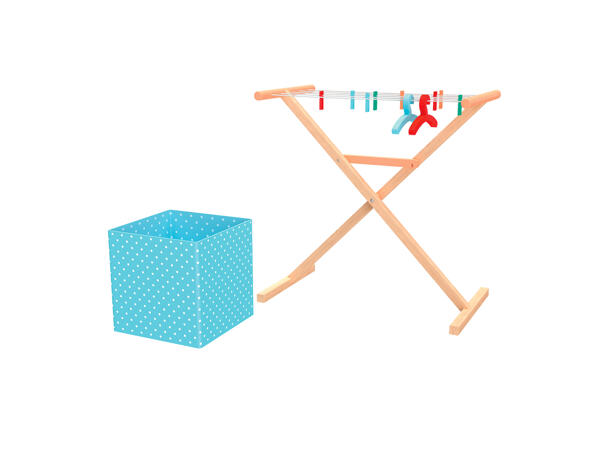 Kid's Cleaning Station, Ironing Board, Clothes Airer