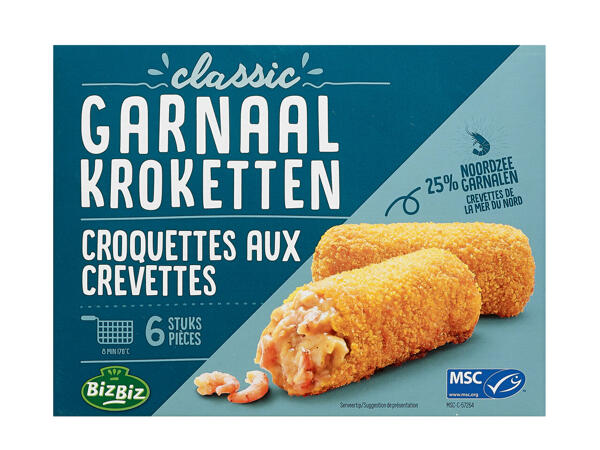 Croquettes aux crevettes