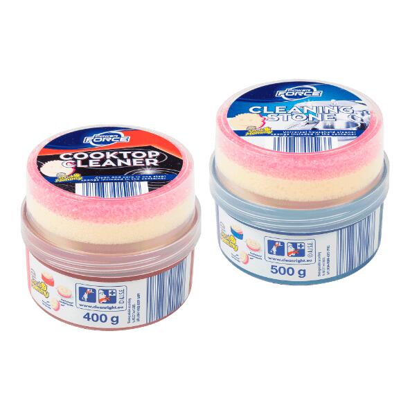 POWER FORCE(R) 				Nettoyant pour plaques de cuisson ou pierre de nettoyage