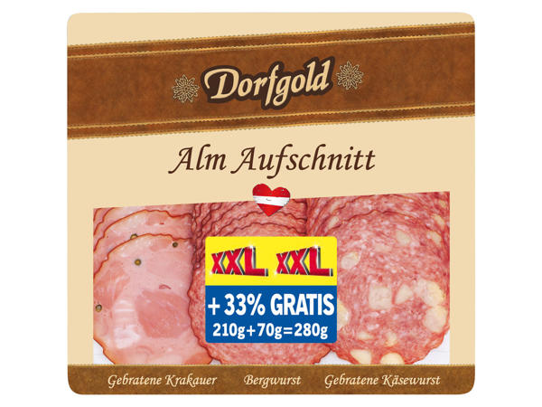 DORFGOLD Alm-Aufschnitt