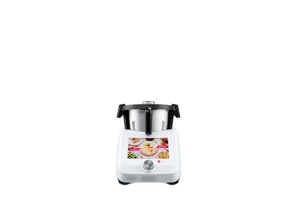 SILVERCREST(R) KITCHEN TOOLS Monsieur Cuisine Smart White SKMS 1200 C1 s nástavcem na strouhání a řezání SFMC 4 B2